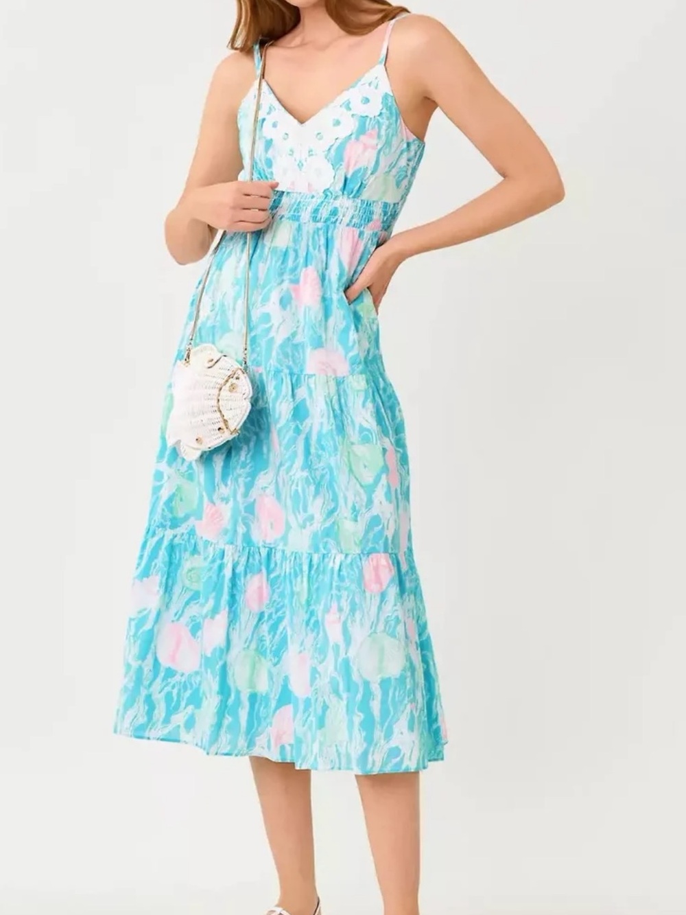 Lilly Pulitzer Zanna Cotton Midi Dress